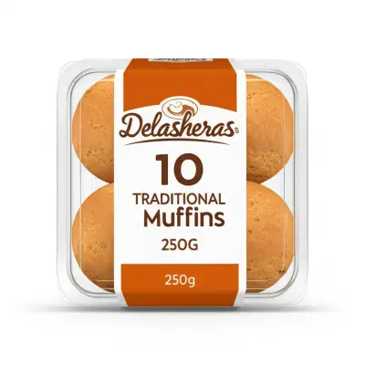 Delasheras 10 Traditional Mini Muffins 250G