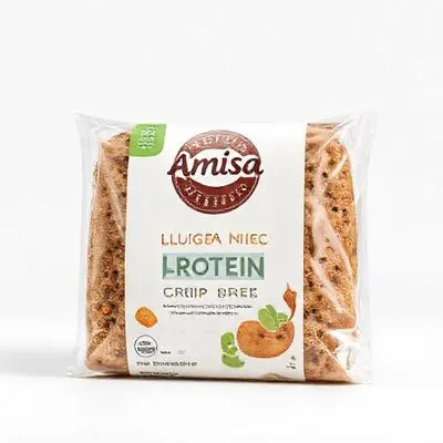 Amisa Organic Gluten Free Protein Lentil Crispbread