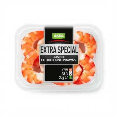 Asda Extra Special Jumbo Cooked King Prawns