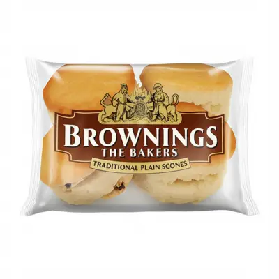Brownings The Bakers Traditional Plain Scones