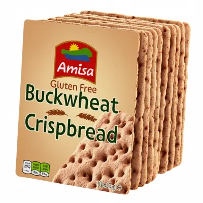 Amisa Organic Gluten Free Buckwheat Crispbread