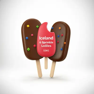 Iceland 6 Sprinkle Lollies 326G