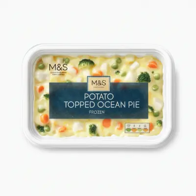M&S Potato Topped Ocean Pie Frozen