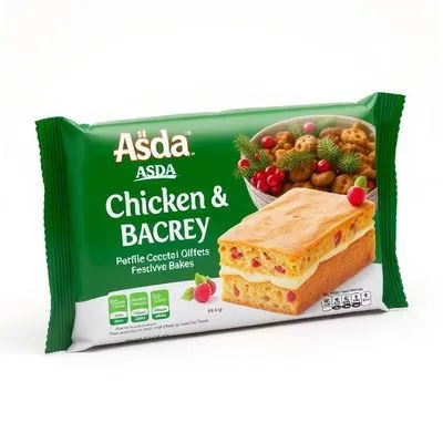 Asda 2 Merry Chicken & Bacon Festive Bakes 280G