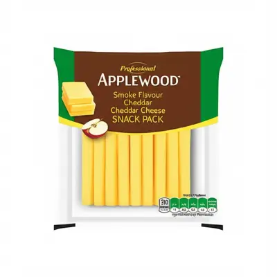 Applewood Smoke Flavour Cheddar Cheese Snack Pack