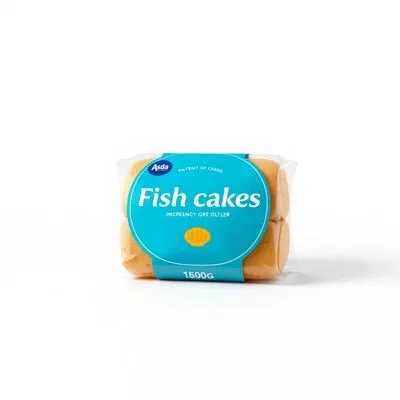 Asda Free From Free From By  2 Cod Fishcakes 180G