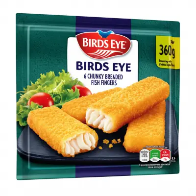 Birds Eye 6 Chunky Breaded Fish Fingers 360G