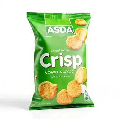 Asda Crisp & Savoury Garlic Crackers