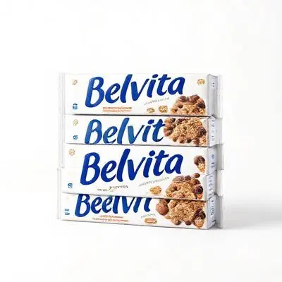 Belvita Choc Chip Reduced Sugar Cereal Bars 5 Pack