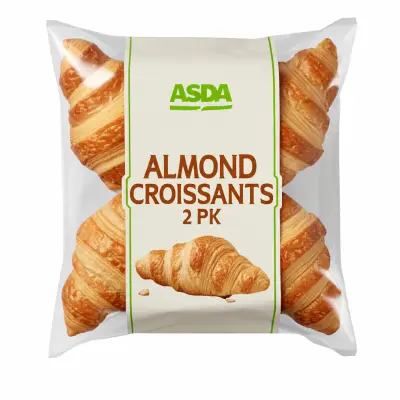 Asda Almond Croissants 2Pk