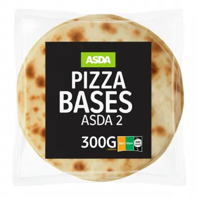 Asda 2 Pizza Bases 300G