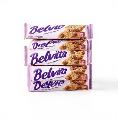 Belvita Soft Bakes Chocolate Chip Cereal Snack Bars Multipack 250G (5 X 50G)