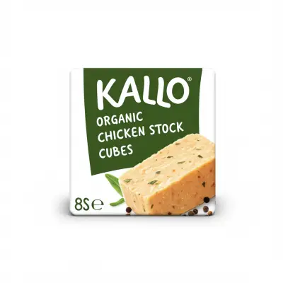 Kallo Organic Chicken Stock Cubes 8S