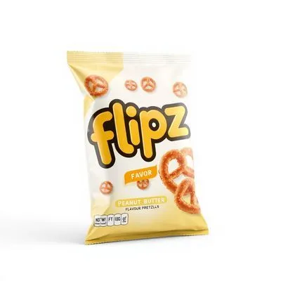 Flipz Peanut Butter Flavour Coated Pretzels