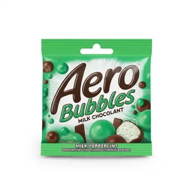 Aero Bubbles Peppermint Milk Chocolate Sharing Bag 80G