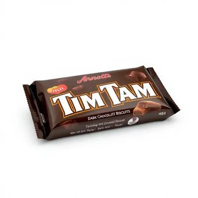 Arnotts Tim Tam Dark Chocolatey Biscuits, 9 Bars, 163G