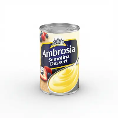 Ambrosia Semolina Dessert Can