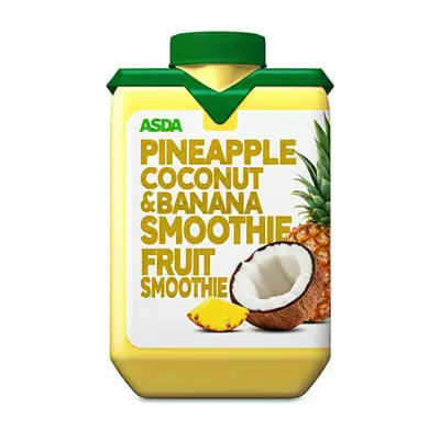 Asda Pineapple Coconut & Banana Fruit Smoothie