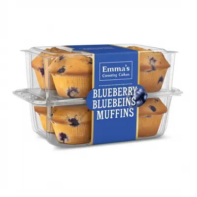 Emma's Country Cakes Blueberry Muffins