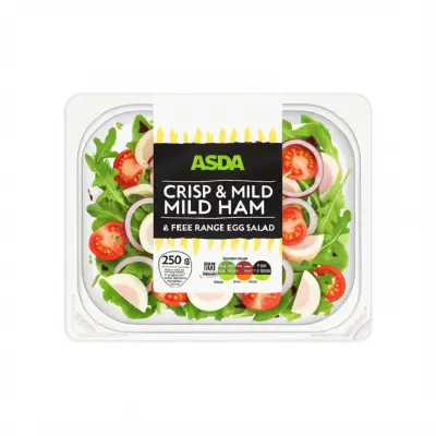 Asda Crisp & Mild Ham & Free Range Egg Salad 250G