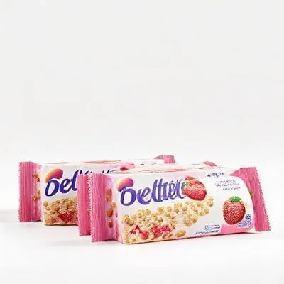Belvita Breakfast Soft Bakes Filled Strawberry Cereal Bars 5 Pack