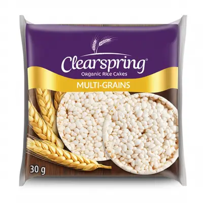 Clearspring Organic Rice Cakes - Multi-Grains