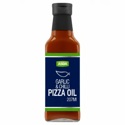 Asda Garlic & Chilli Pizza Oil 207Ml