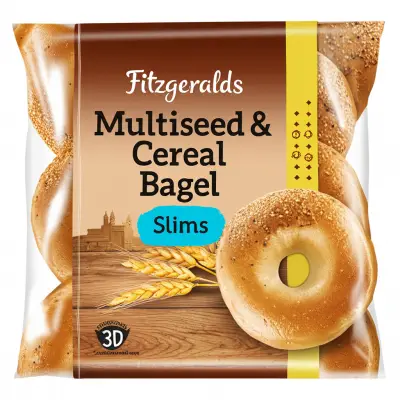 Fitzgeralds Multiseed & Cereal Bagel Slims