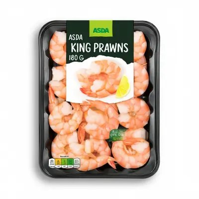Asda King Prawns 180G