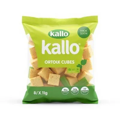 Kallo Organic Vegetable Stock Cubes 8 X 11G