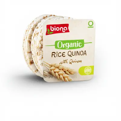 Biona Organic Rice Cakes With Quinoa