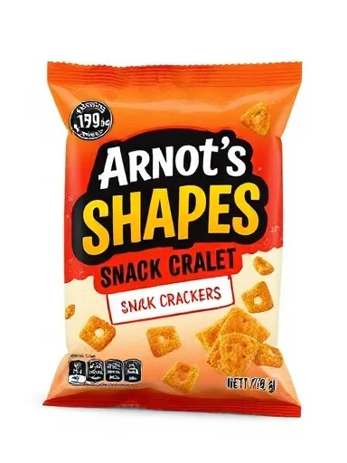 Arnott's Shapes Barbecue Snack Crackers 175G