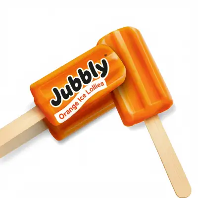 Jubbly  Orange Ice Lollies