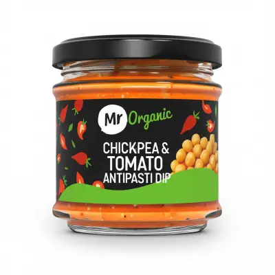 Mr Organic Chickpea & Tomato Antipasti Dip