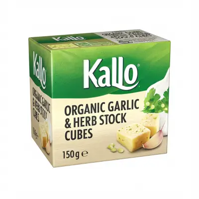 Kallo Organic Garlic & Herb Stock Cubes