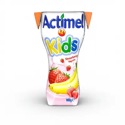 Actimel Kids Strawberry Banana Yoghurt Drink