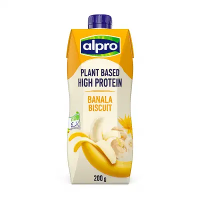 Alpro Plant Based High Protein Banana Biscuit 200G