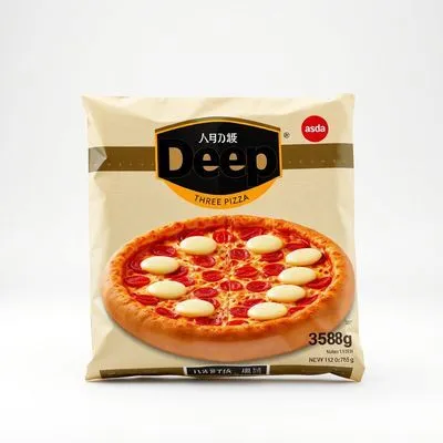Asda Deep Pan Three Cheese Pizza 358G