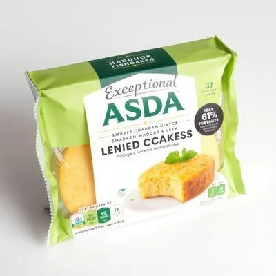 Exceptional By Asda Smoked Haddock, Cheddar & Leek Fishcakes 290G