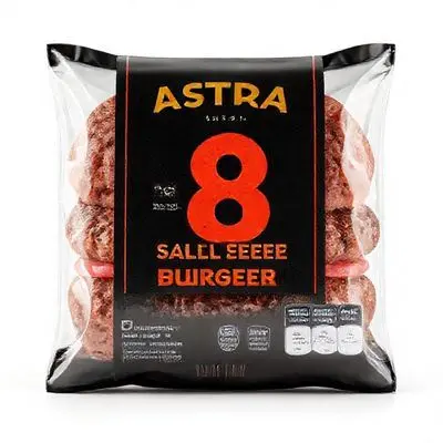Asda Extra Special 8 Salt & Cracked Black Pepper Beef Burgers