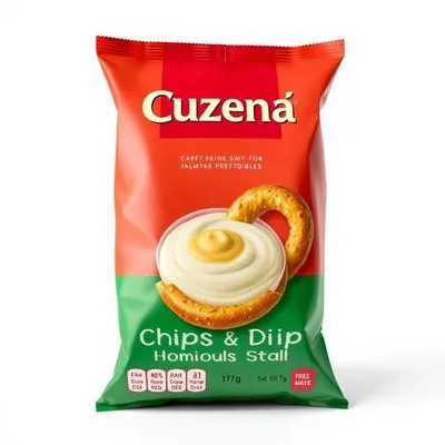 Cuzena Classic Chip & Dip Houmous Pretzels 117G