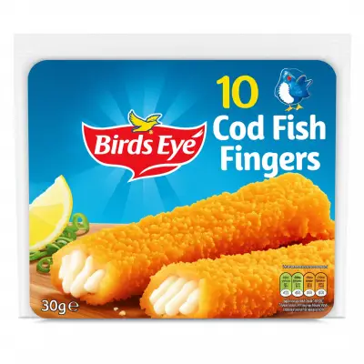 Birds Eye 10 Cod Fish Fingers