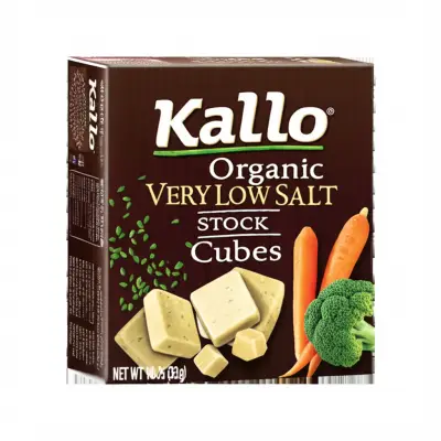 Kallo Organic Very Low Salt Vegetable Stock Cubes