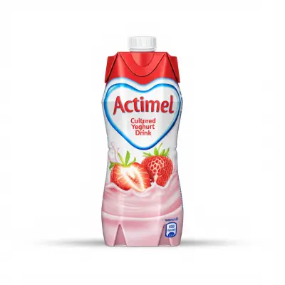 Actimel Strawberry Cultured Yoghurt Drink