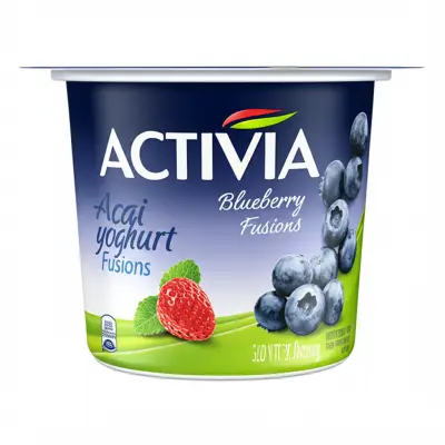 Activia Blueberry Acai Fusions Yoghurt
