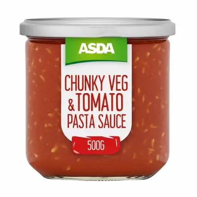 Asda Chunky Veg & Tomato Pasta Sauce 500G