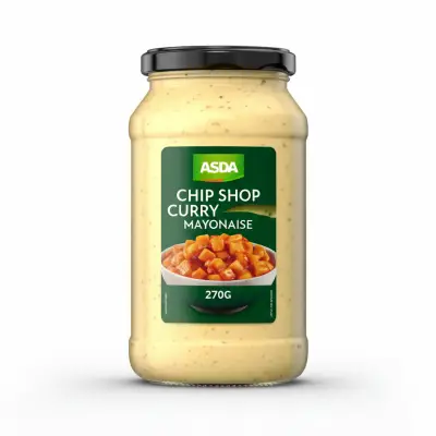 Asda Chip Shop Curry Mayonnaise 270G