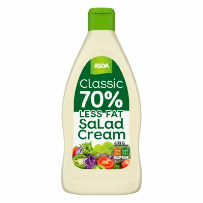 Asda Classic 70% Less Fat Salad Cream 420G