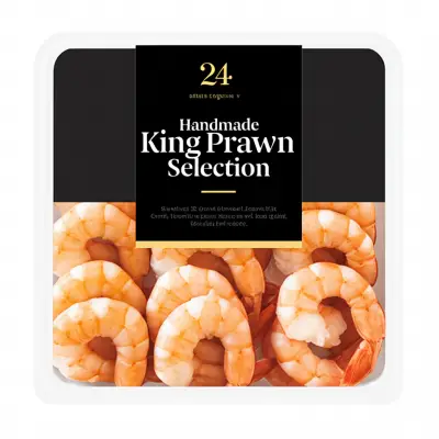 24 Handmade King Prawn Selection