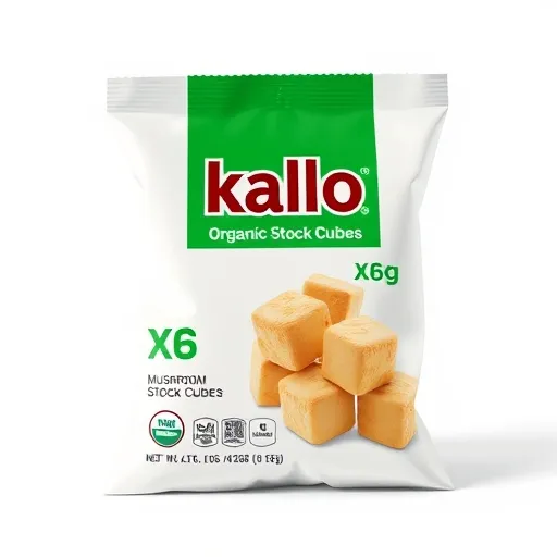 Kallo Organic Mushroom Stock Cubes X6 66G